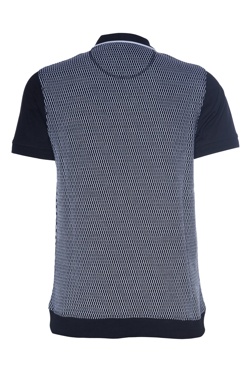 Harlem | Men's Jacquard Knit Polo – A.Tiziano