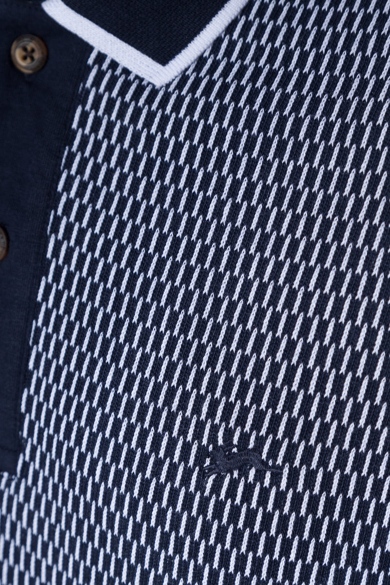 Harlem | Men's Jacquard Knit Polo