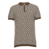 Toby | Jacquard Knit Polo