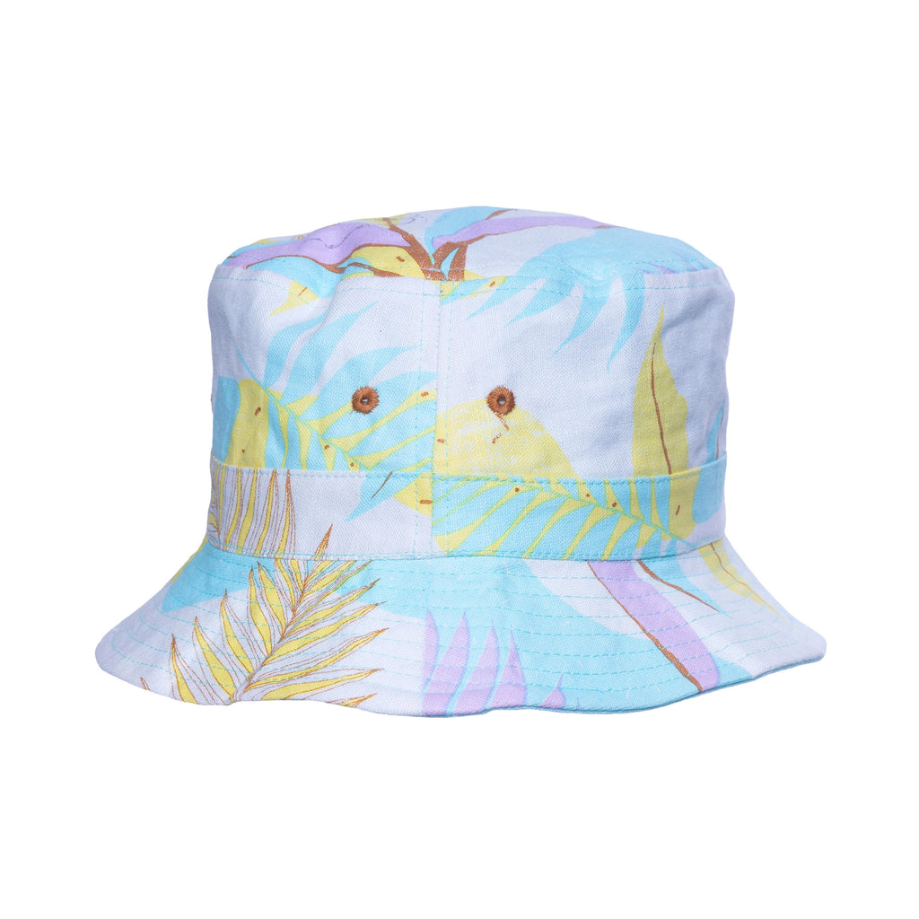 Harvey | Reversible Print / Solid Bucket Hat