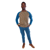 Nicholas | Men's Long Sleeve Variegated Sweater Knit Pullover