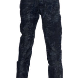 Sasha | Jacquard Denim Jean