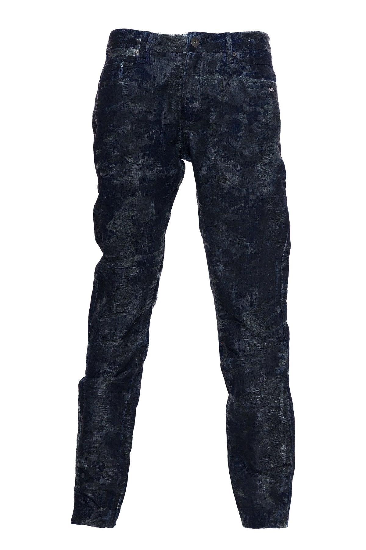 Sasha | Jacquard Denim Jean – A.Tiziano