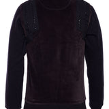 Pete | Fleece Crewneck With Studs