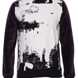 Barker | Graphic Print Fleece Crewneck