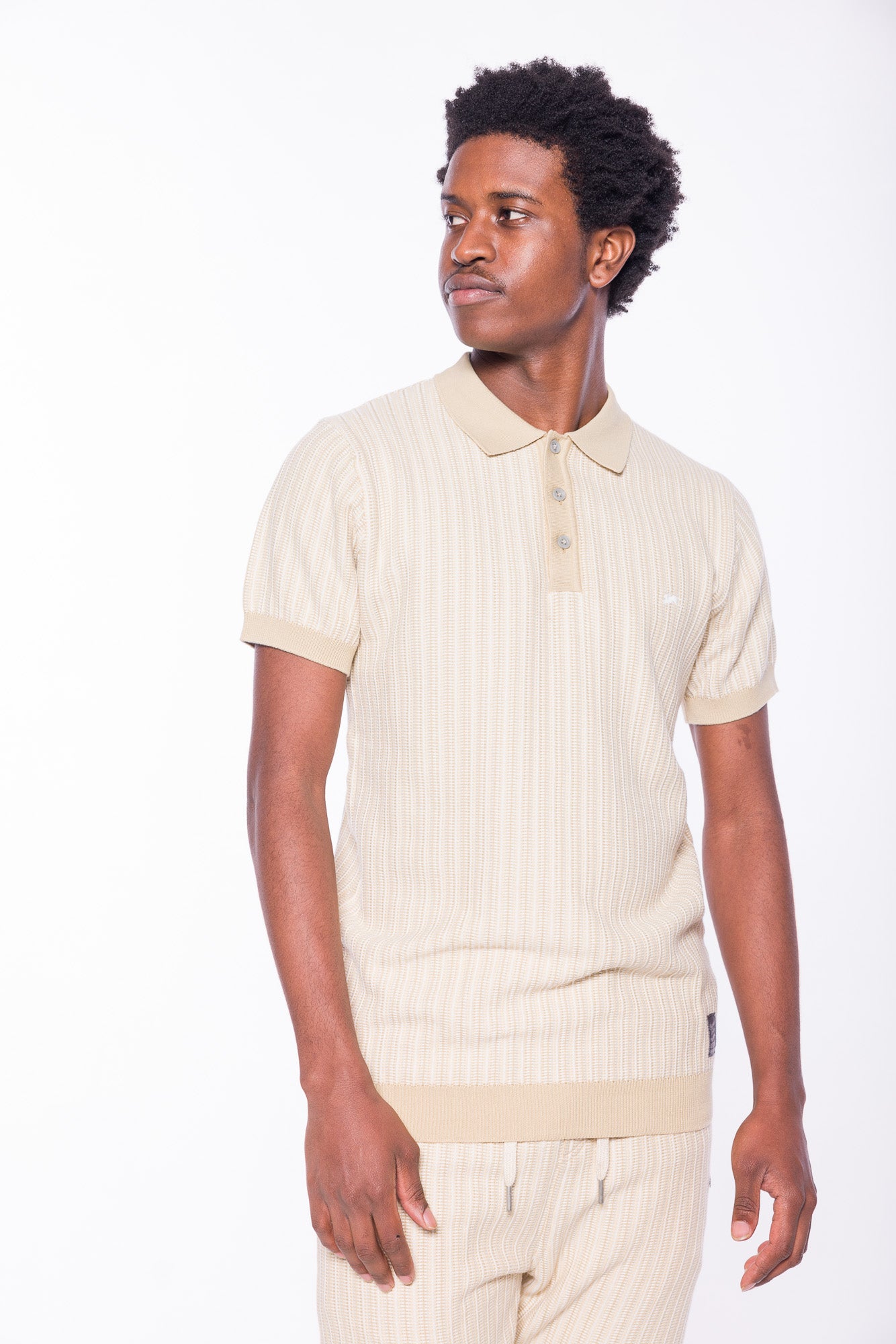 Vinny | Jacquard Knit Polo