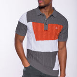 Sherwin | Sweaterknit Patchwork Polo