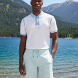 Alfonzo | Rib Knit Polo
