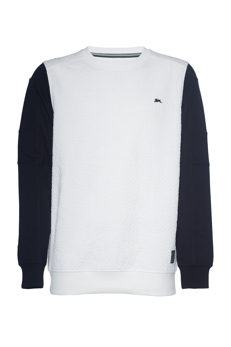Desmond | Jacquard Knit Crewneck Sweater