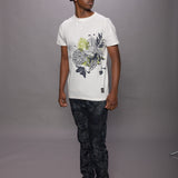 Sasha | Jacquard Denim Jean