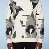 Harper | Printed Fleece Crewneck