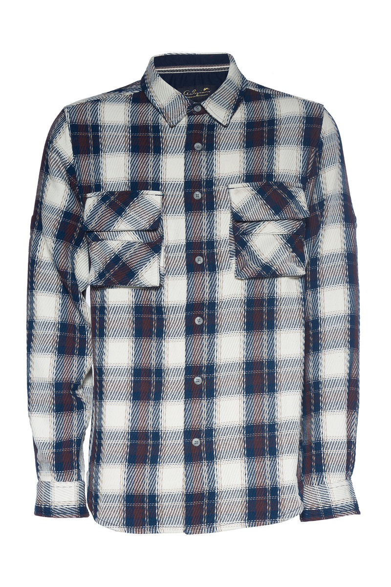 Heath | Plaid Button Front Shirt