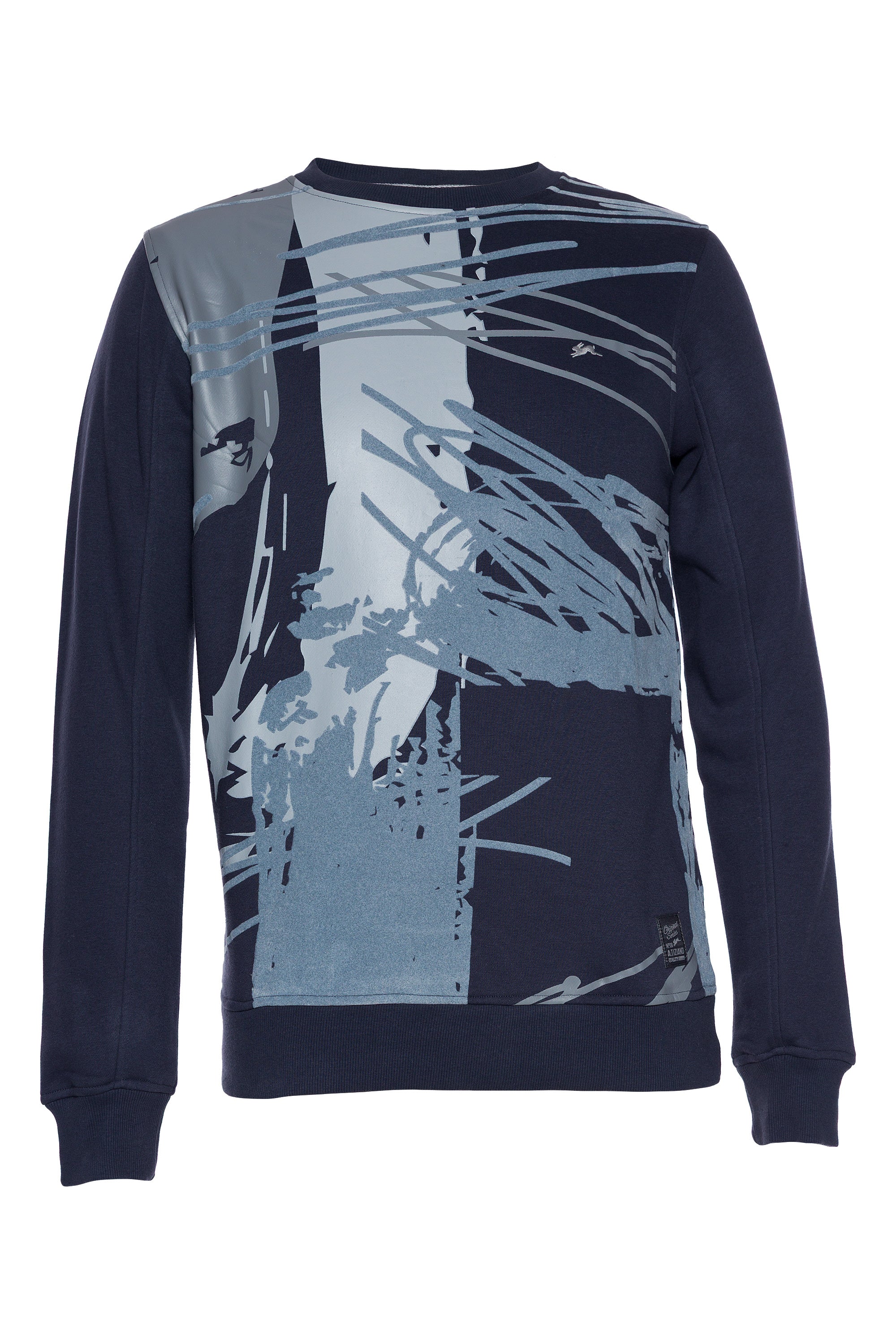 Iliya | Printed Fleece Crewneck