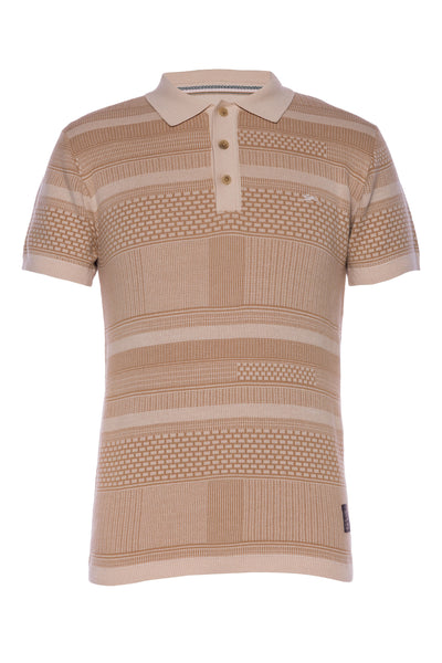 Irving | Jacquard Knit Polo – A.Tiziano