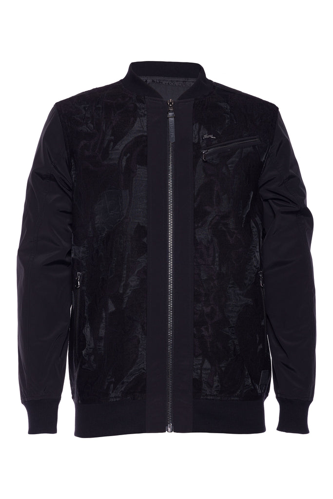 Johan | Fancy Woven Bomber Jacket