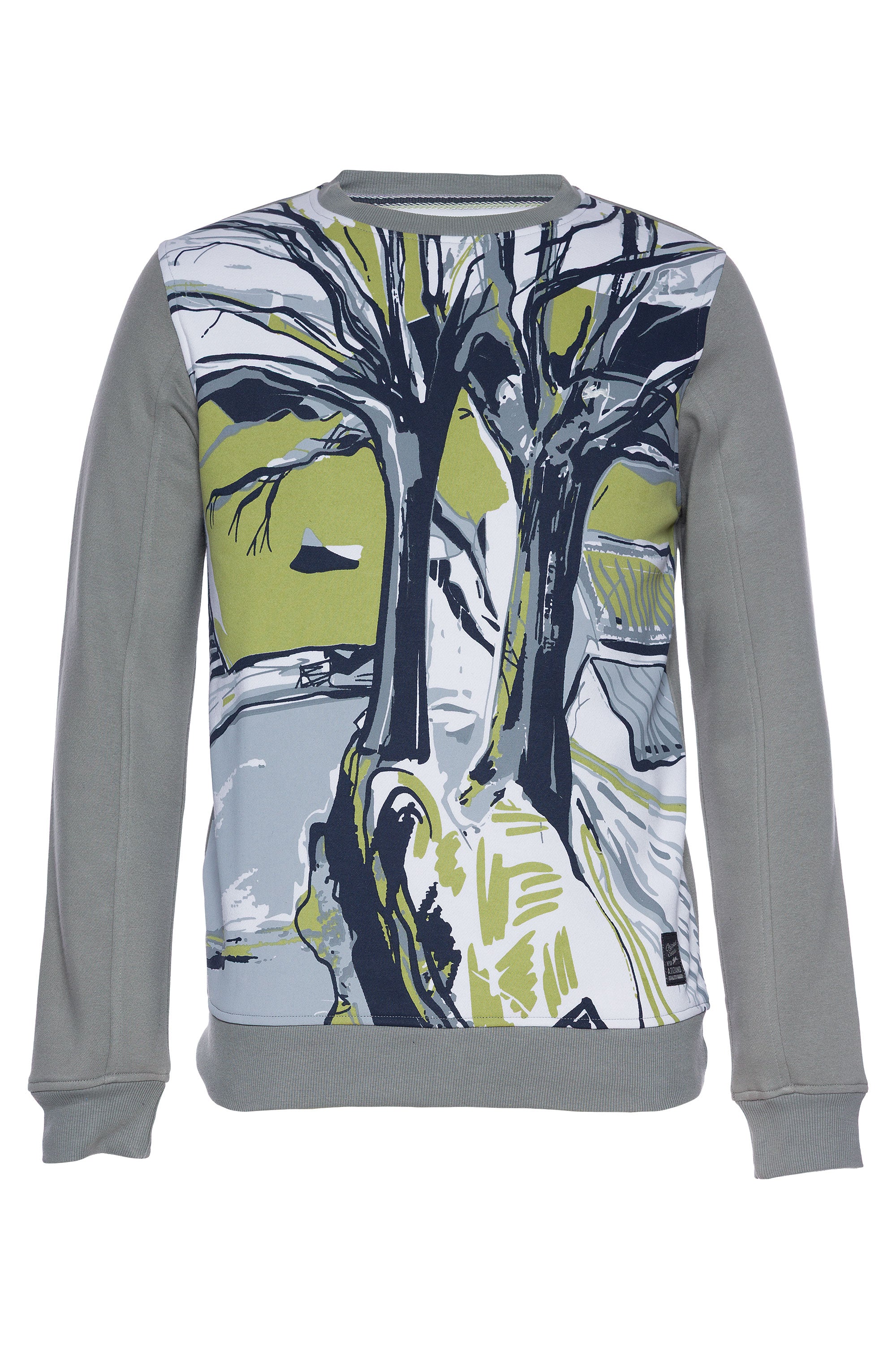 Kroger | Printed Fleece Crewneck