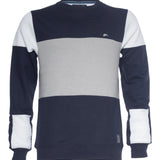 Larson | Jacquard Knit Color Block Crew