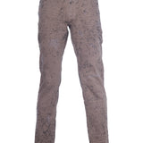 Morgan | Stretch Twill Jeans With Spatter