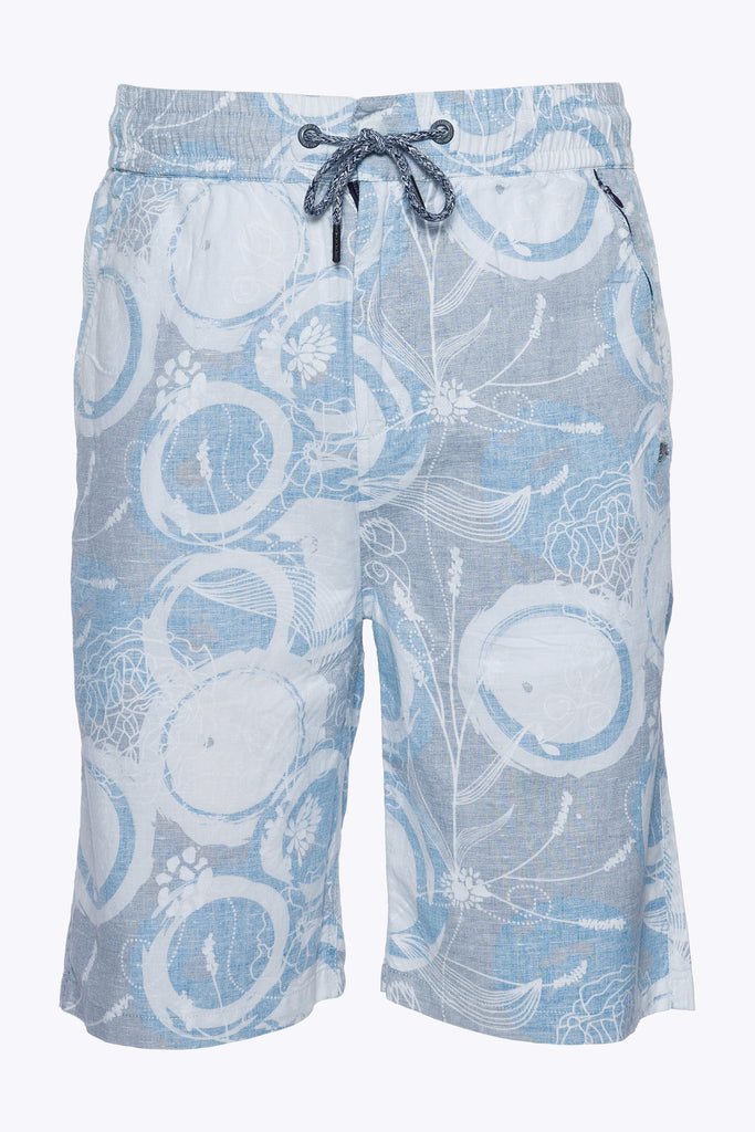 Payton | Printed Linen Short