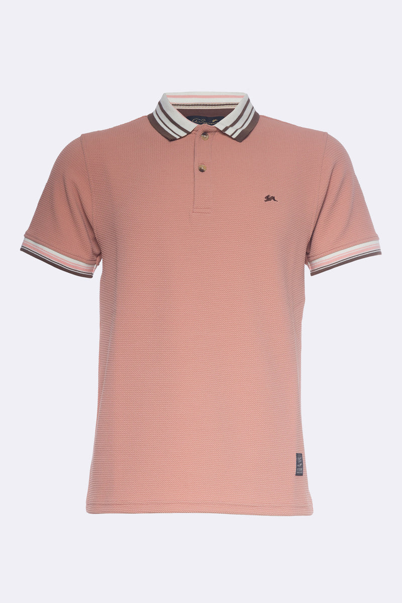 Payton | Quilted Jacquard Polo