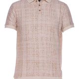 Percey | Jacquard Knit Polo