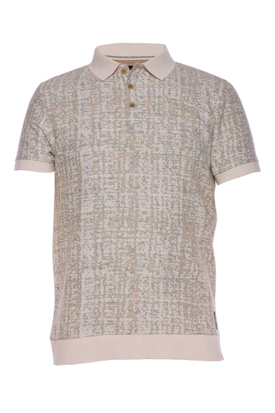 Percey | Jacquard Knit Polo – A.Tiziano