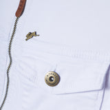 Tommy | Men's White Twill Jacket