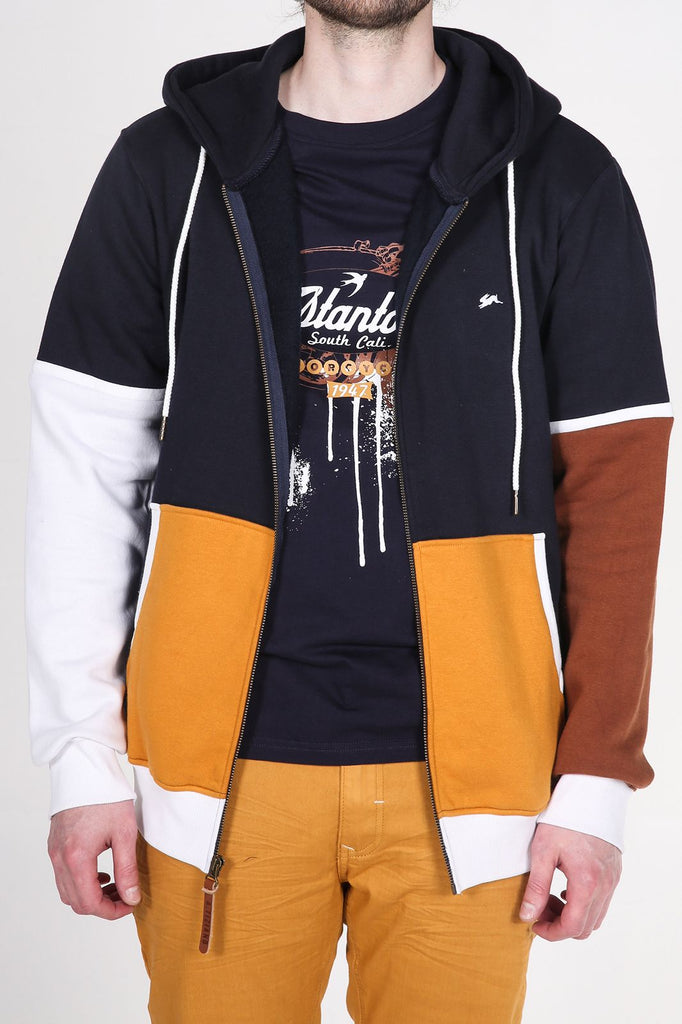 Rusty | Men's French Terry Color Blocked Hoodie