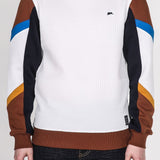 Eric | Men's Crew Neck Color Blocked Fleece Sweater