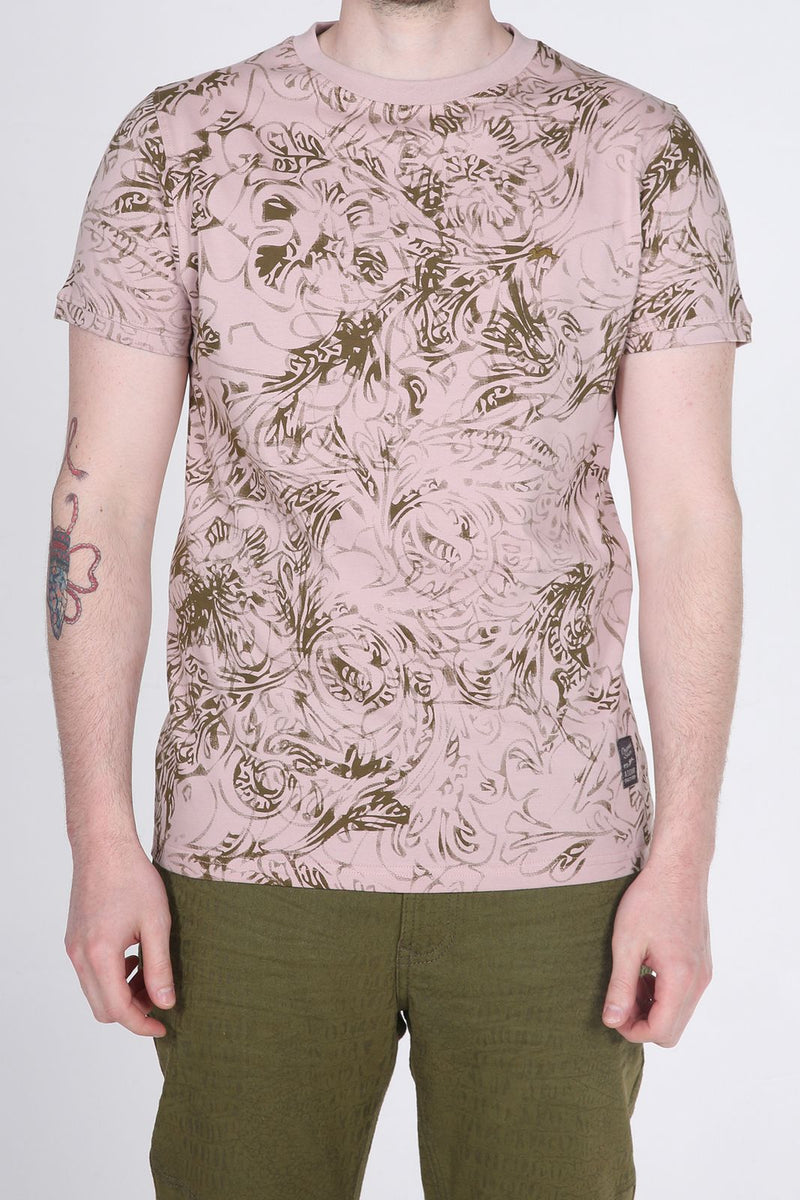 Ellis | Men's Short-sleeve V-neck Graphic T-Shirt