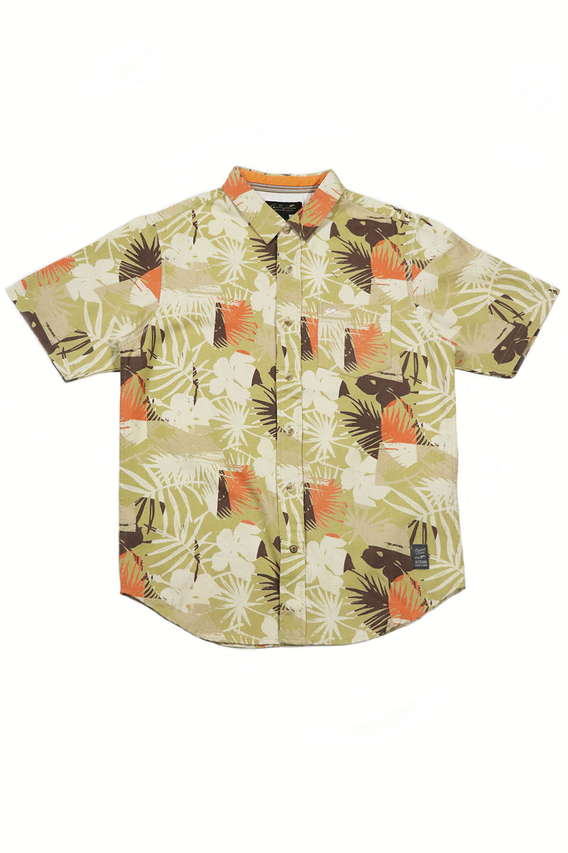 Rafael | Men's Short Sleeve Button Down Graphic Print