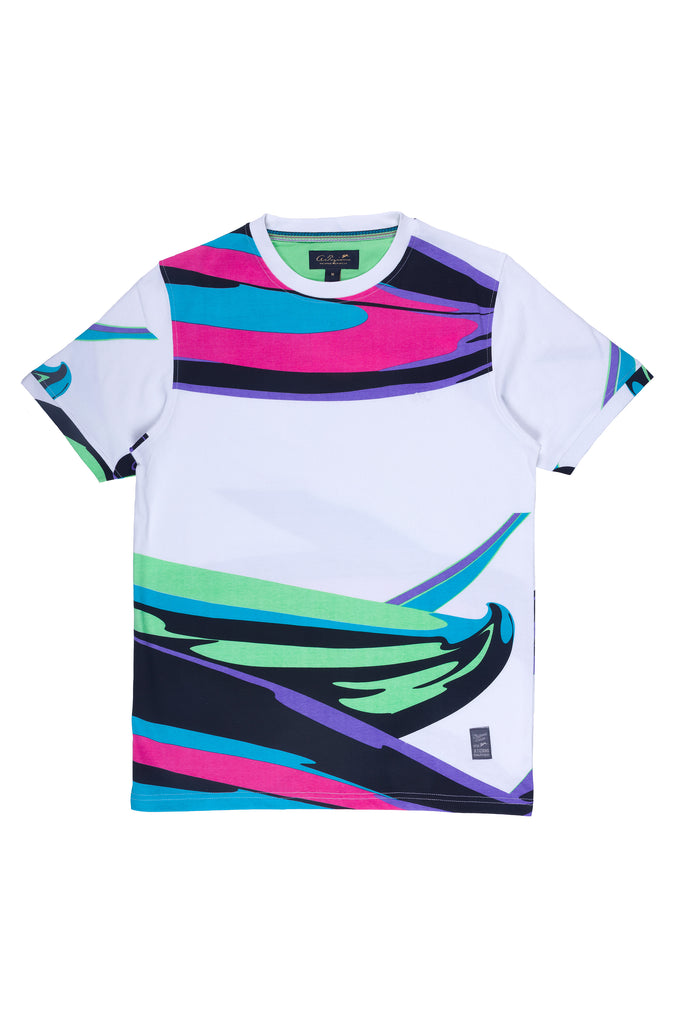 Darrell | Men's Rotary Print Crew Neck Tee