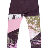 Dutton | Men's Printed Pieced Twill Jeans