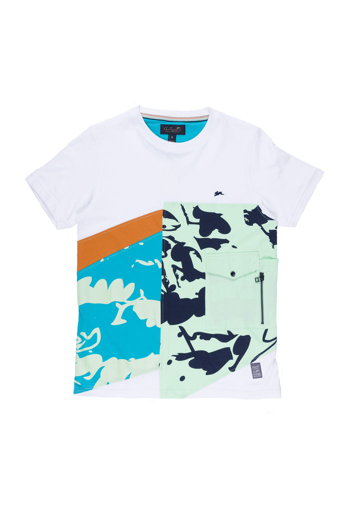 Vince | Men's Short Sleeve Jersey Graphic Crew