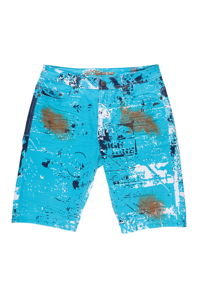 Pete | Men's Printed Twill Short