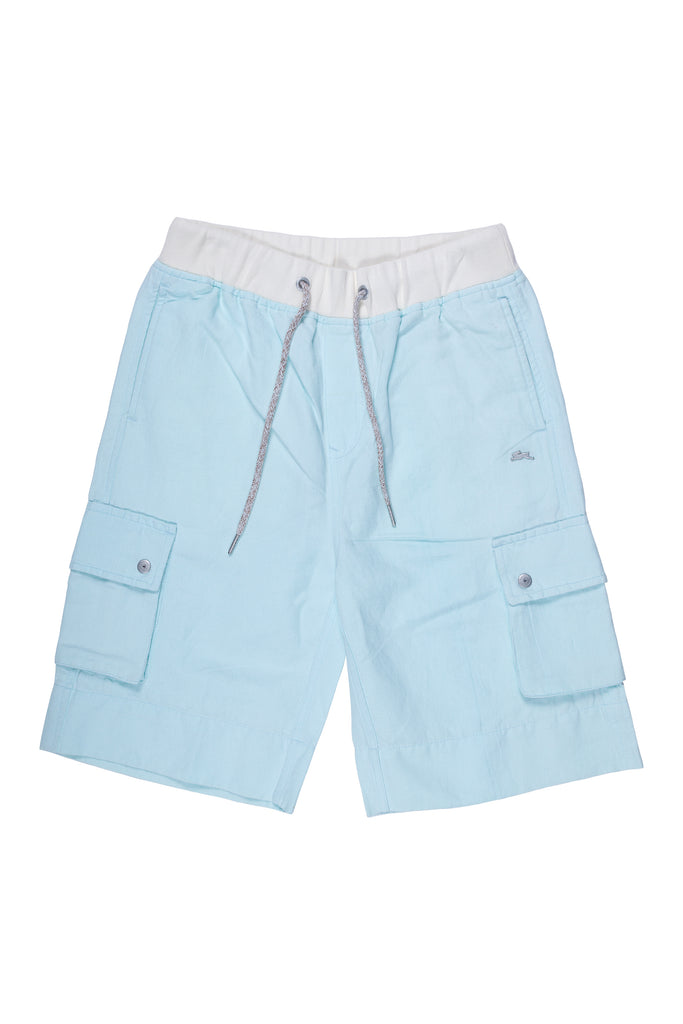 Samuel | Men's Linen Cargo Short