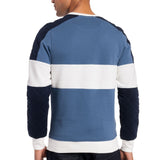 Pratt | Crew Neck Color Block Knit Top