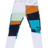 Ayren | Men's Multi Color and Pieced Twill Jean