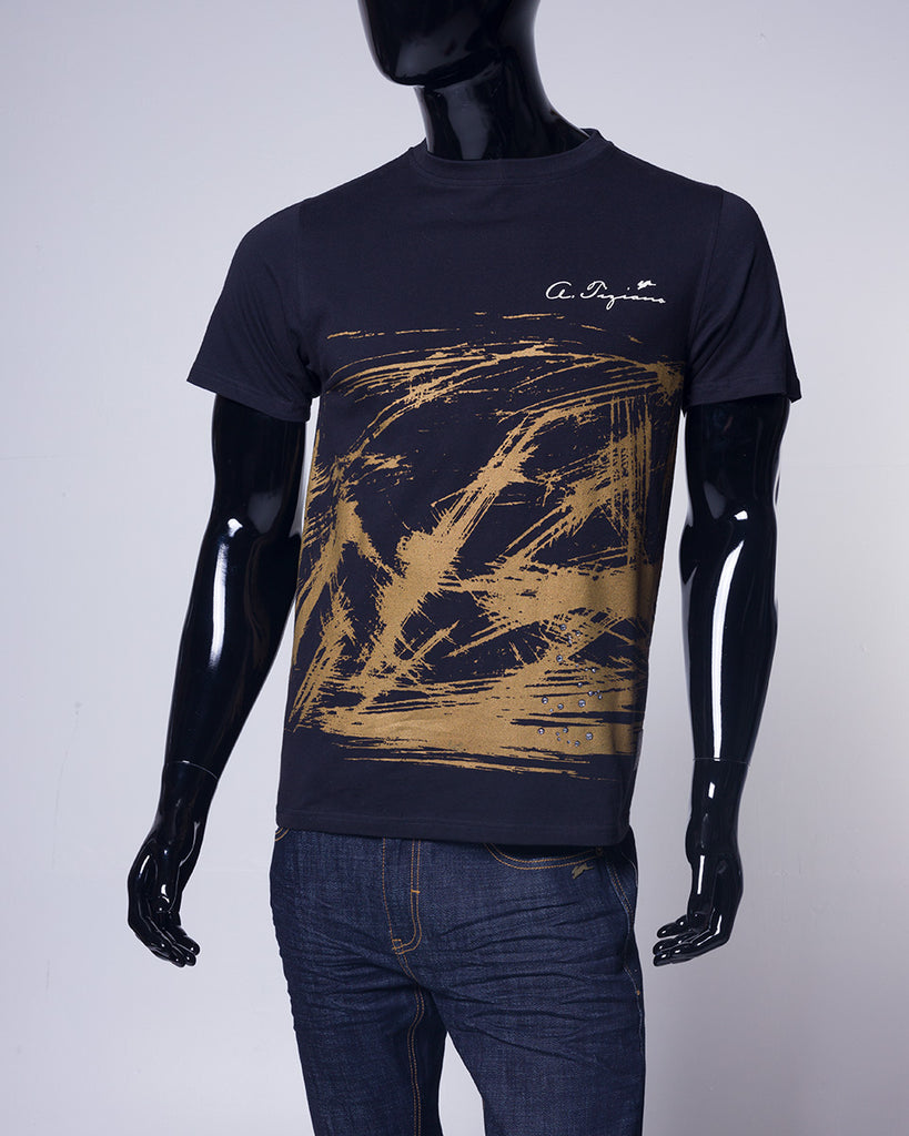 Grady | Men's Short Sleeve Graphic Print Crew Neck Tee