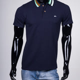 Bishop | Men's Short Sleeve Fancy Knit Polo