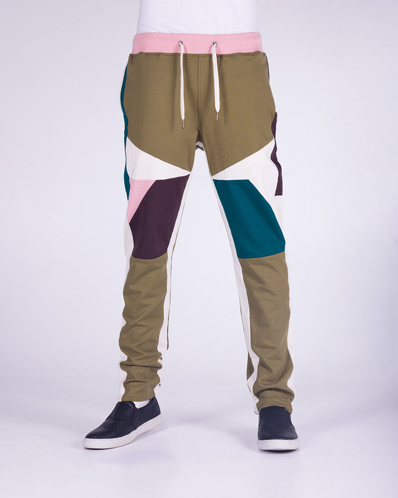 Charlie | Men's Color Blocked French Terry Pant