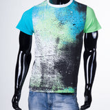 Daza | Men's Graphic Print Crew Neck Tee