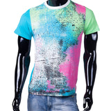 Daza | Men's Graphic Print Crew Neck Tee