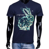 Ezra | Men's Short Sleeve Jersey Graphic Vee