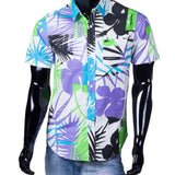 Jerome | Men's Floral Print Poplin Shirt