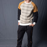 Roscoe | Men's Long Sleeve Color Blocked Crew Neck Pullover