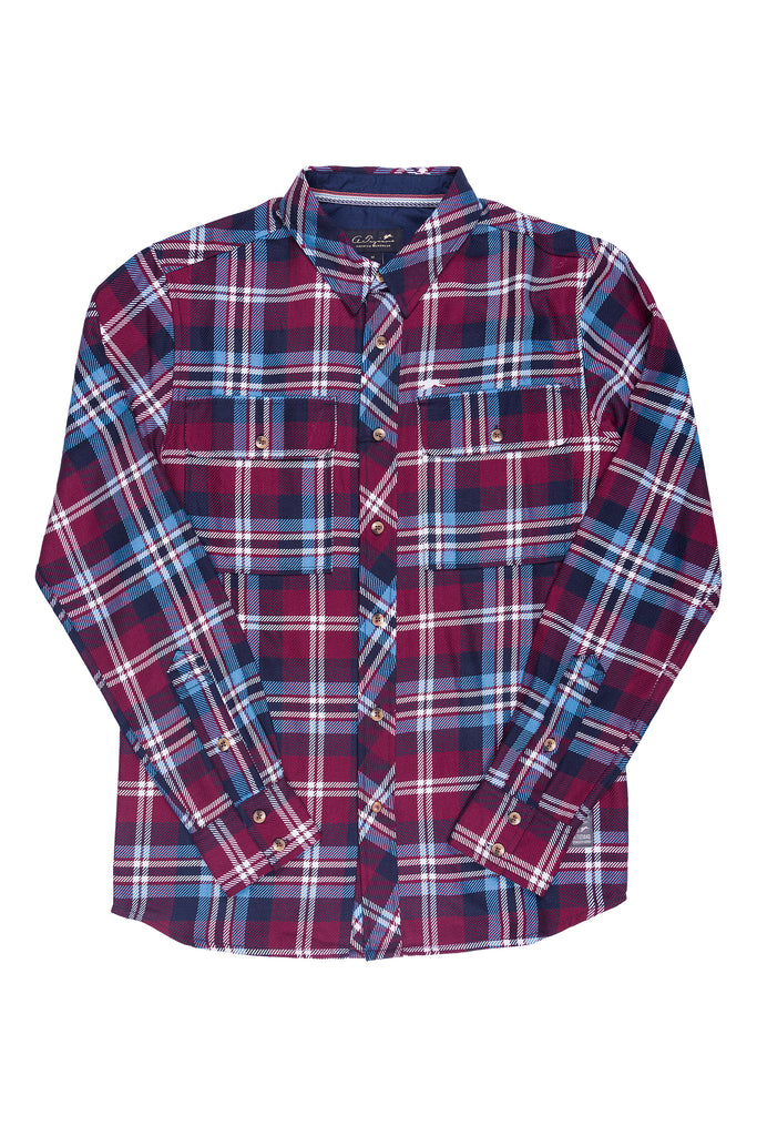 Rex | Men's Yarn Dyed Plaid Button Down