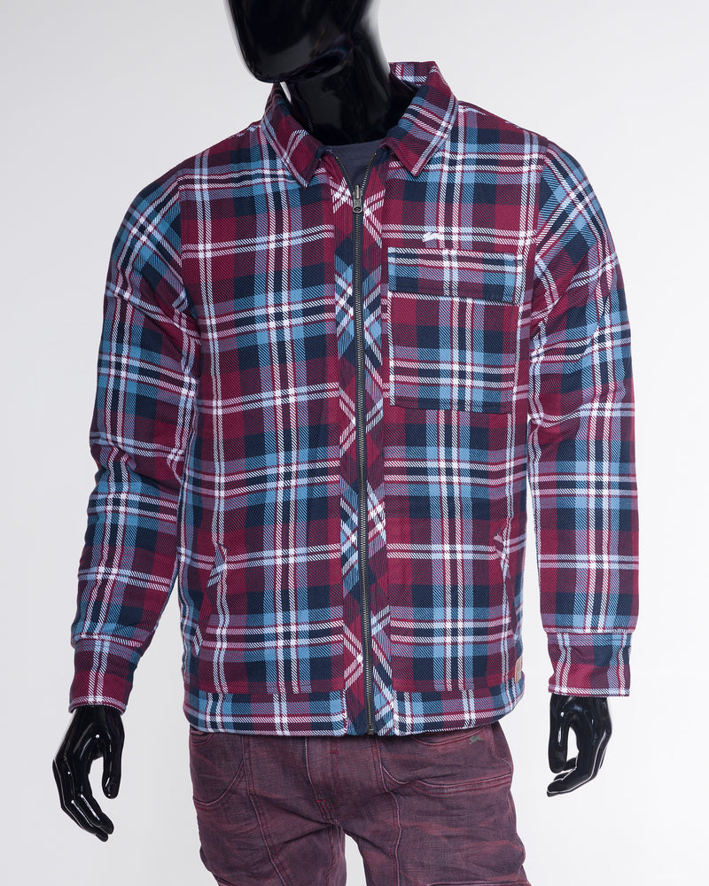Theo | Men's Yarn Dyed Plaid Shirt