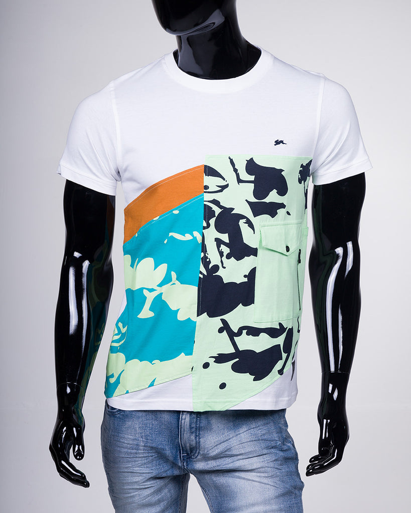 Vince | Men's Short Sleeve Jersey Graphic Crew