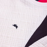 Clark | Men's Quilted Color Blocked Crew Neck Pullover